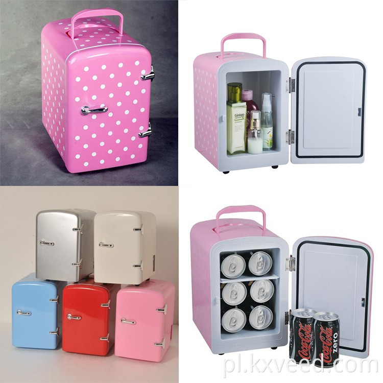 4L Przenośna lodówka lodówka chłodnica